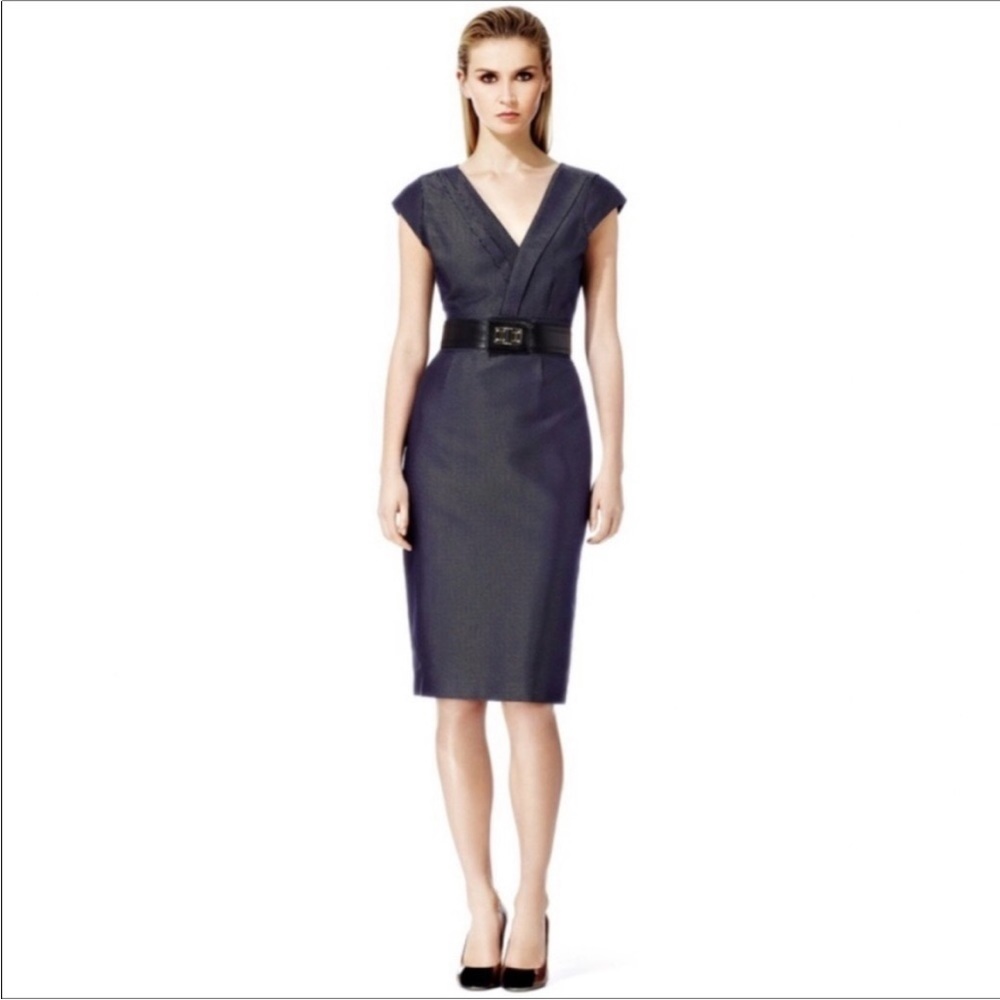 Reiss Karen Dress Navy Size 2